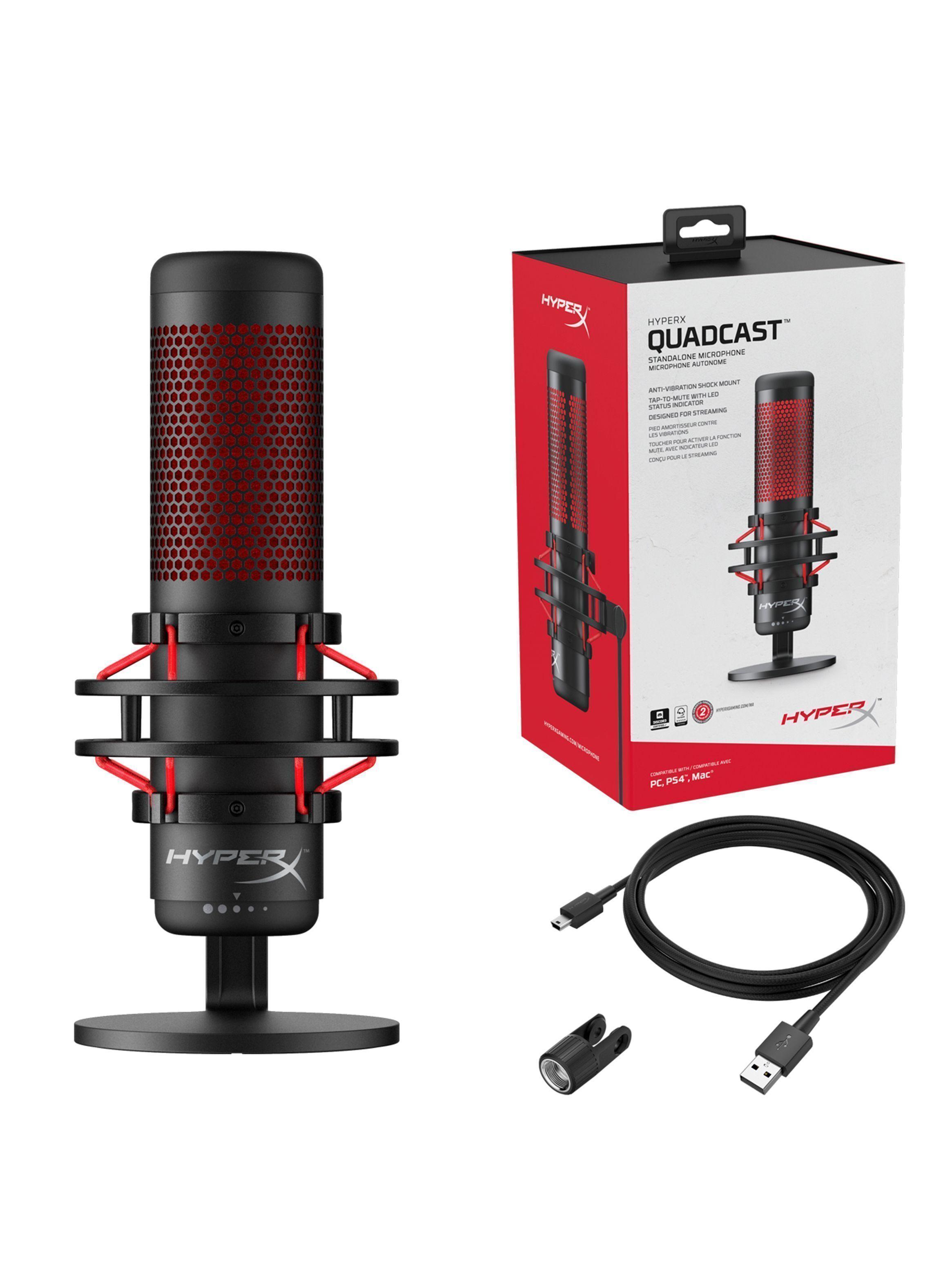 Micrófono Condensador HyperX Quadcast-0