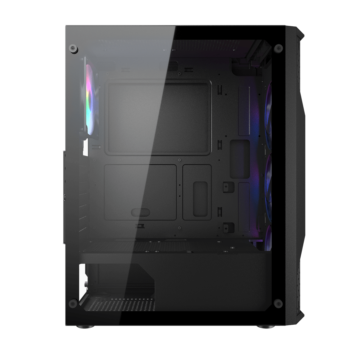 Gabinete Gamer Cougar MX110 RGB 4 ventiladores incluidos -5