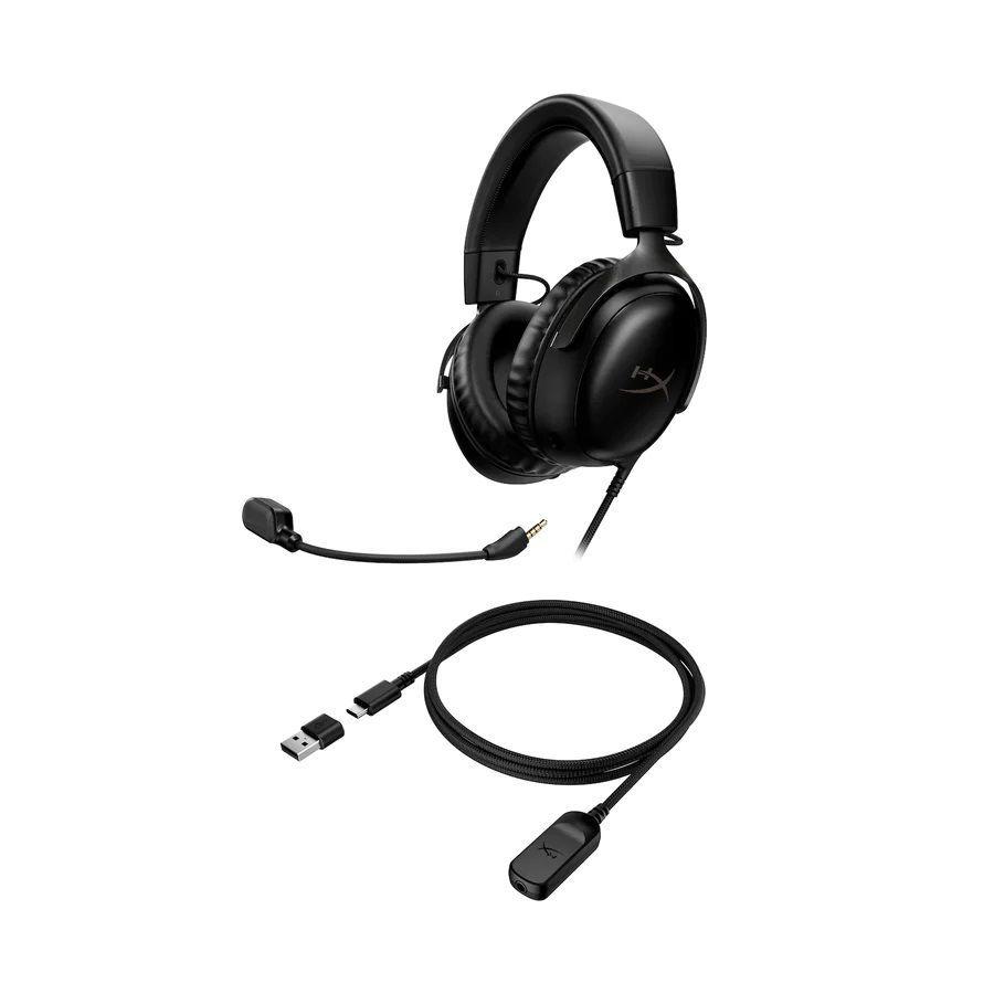 Audifono Hyperx Gamer Cloud III Black - Usb-c, Usb-a Y 3,5 Mm-4