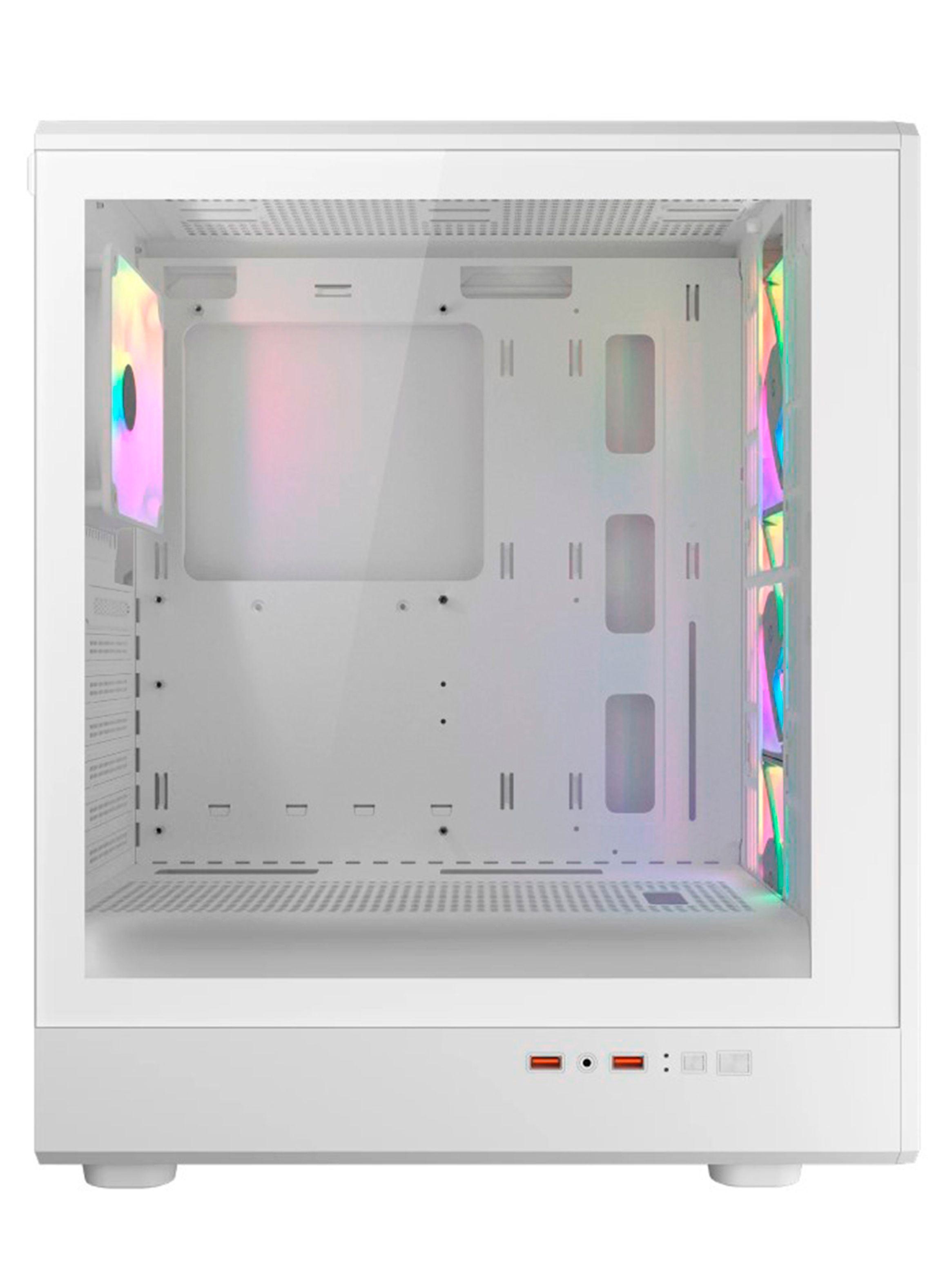 Gabinete Gamer Cougar AIRFACE PURE RGB WHITE 4 ventiladores 120 mm RGB incluidos-2