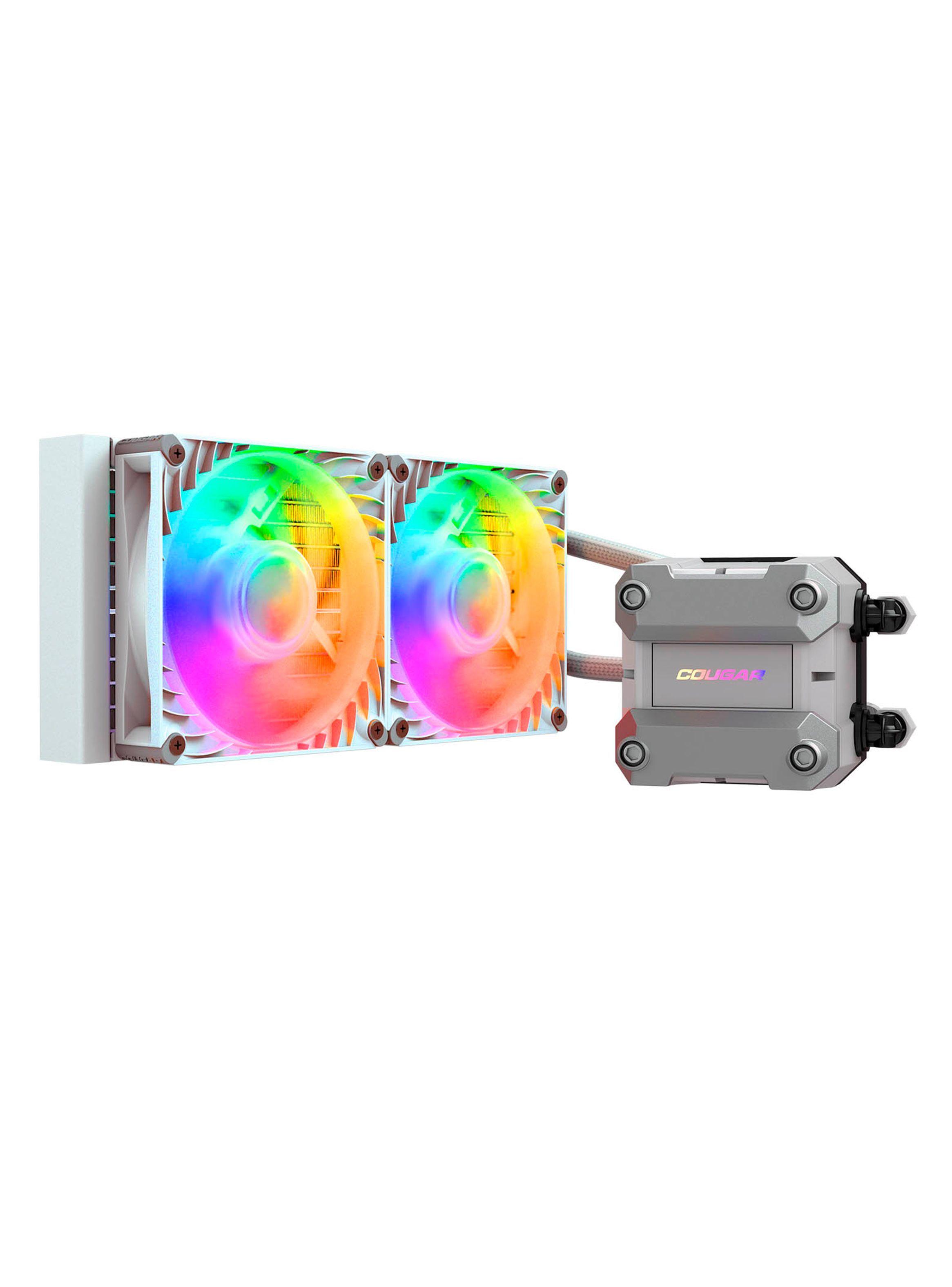 Enfriador Liquido Cougar Poseidon ULTRA ARGB 240 White-0