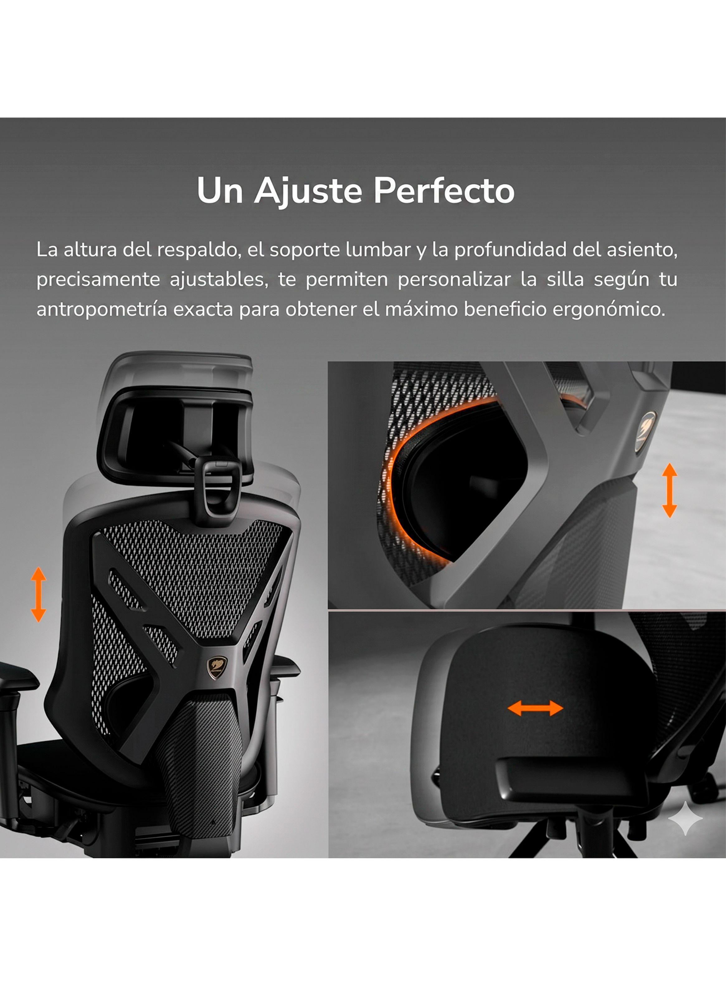 Silla Profesional ergon mica Cougar Speeder NEO-5