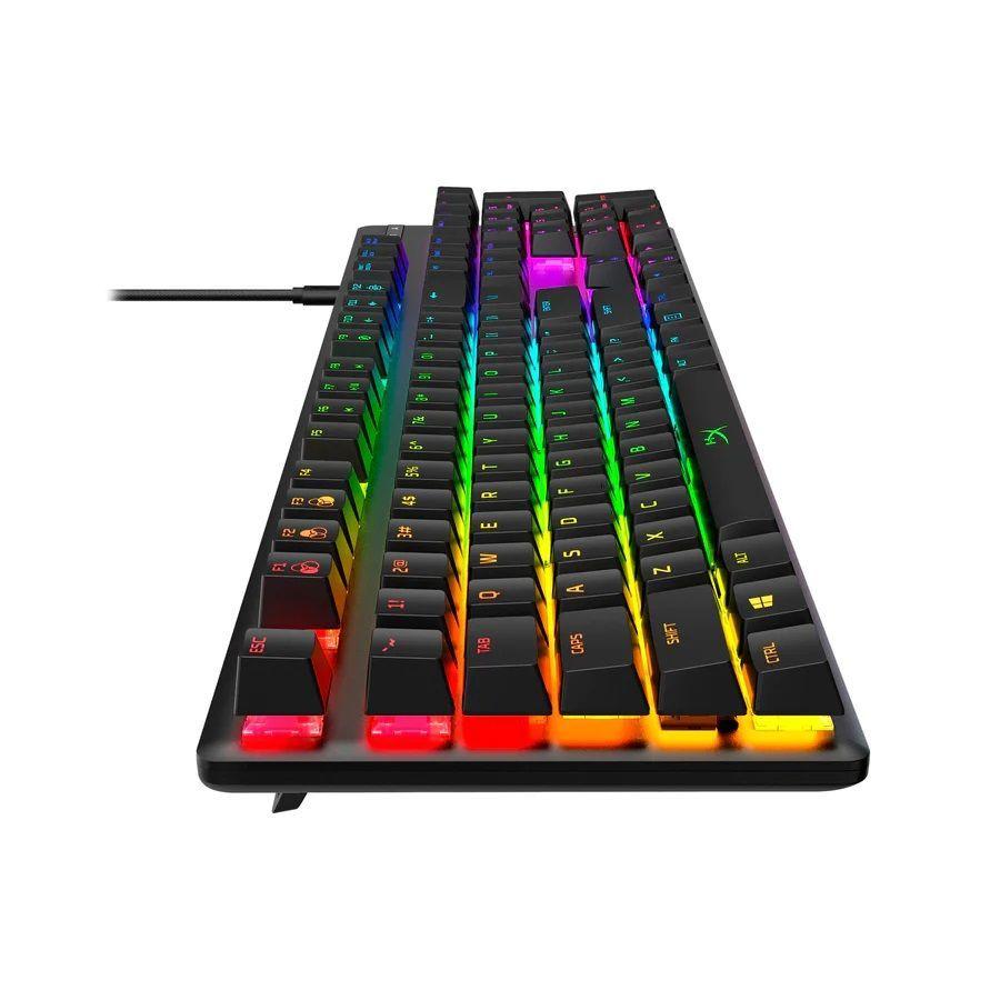 Teclado gamer HyperX Alloy Origins QWERTY Red - RGB - Español-2