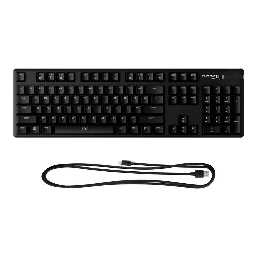 Teclado gamer HyperX Alloy Origins QWERTY Red - RGB - Español-3