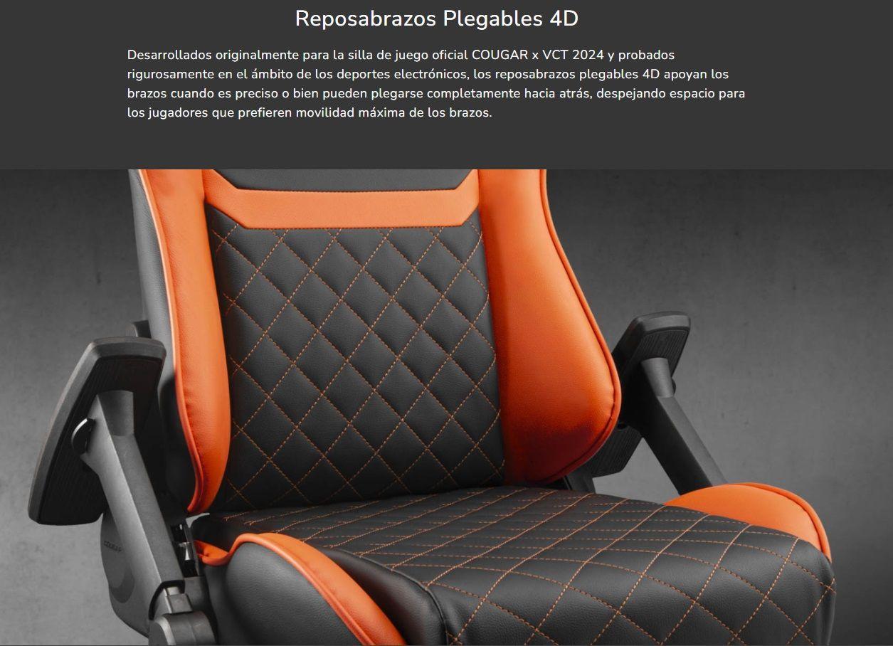 Silla Profesional Cougar Armor One V2 Gold -5