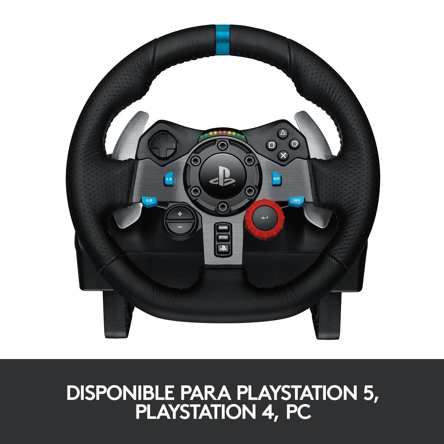 Volante Logitech Driving Force Racing G29 + Palanca Ps3-Ps4-Ps5-Pc-6