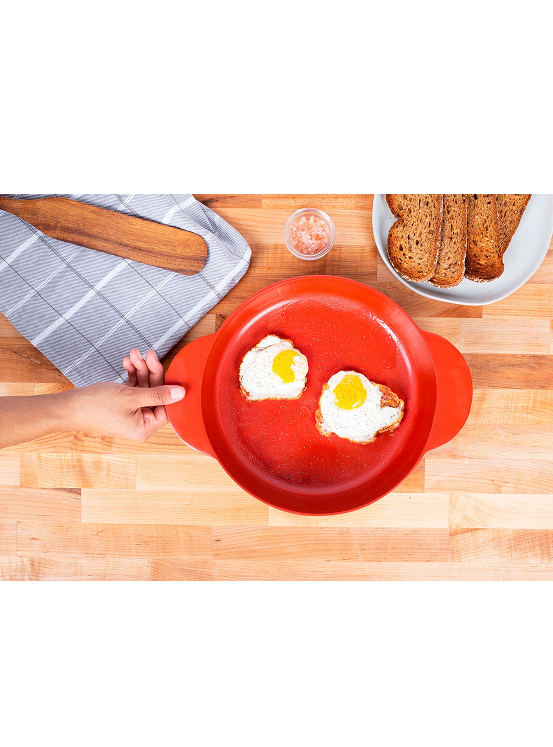 Sarten De Cerámica Mad Hungry 27 Cm Rojo-2