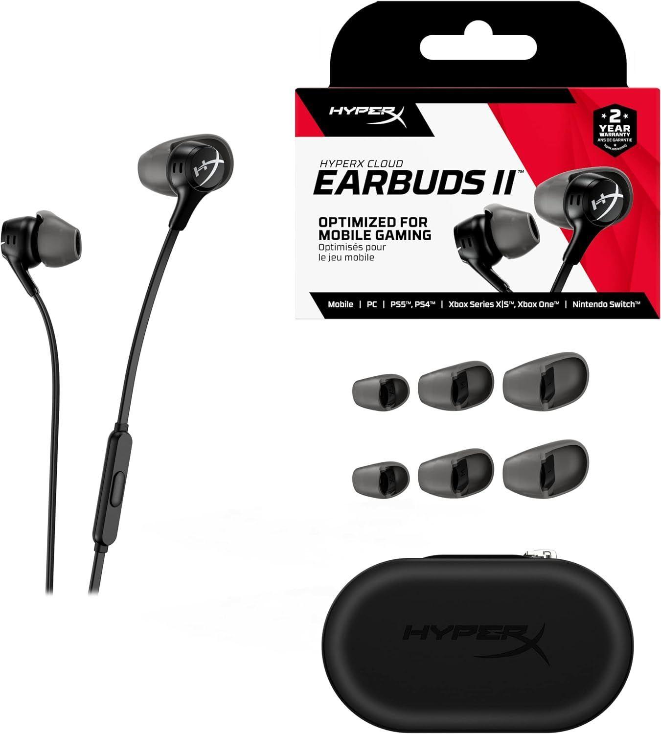 Audifono Gamer Hyperx Cloud Earbuds Ii Black-0