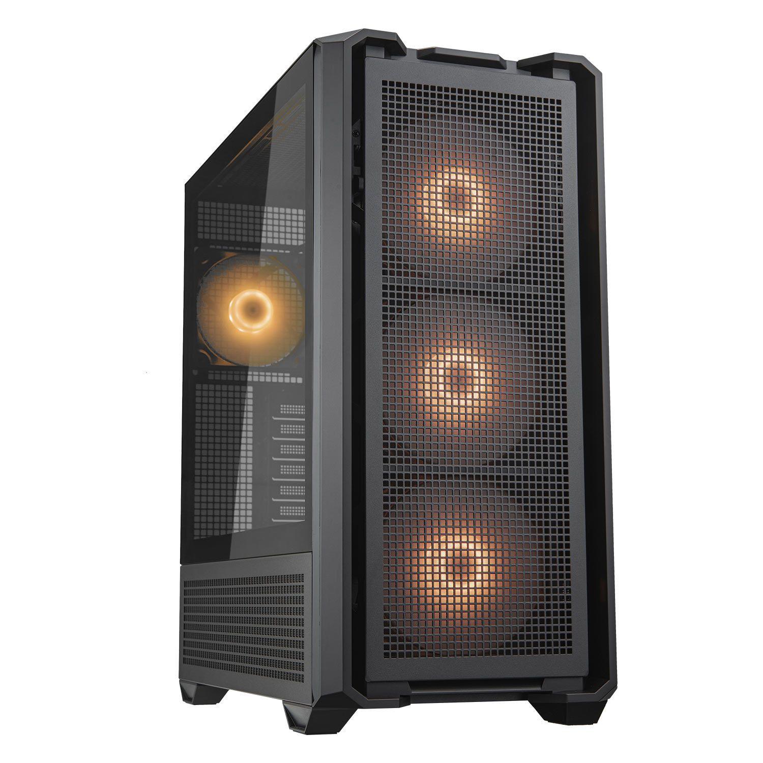 Gabinete Gamer Cougar Mx600 Rgb Black-4 Fans Argb Incluidos-0