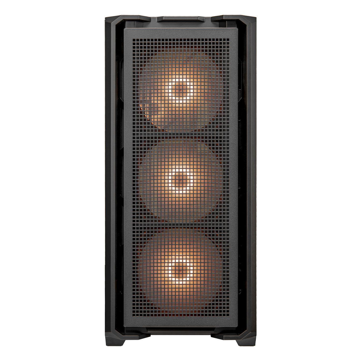 Gabinete Gamer Cougar Mx600 Rgb Black-4 Fans Argb Incluidos-2