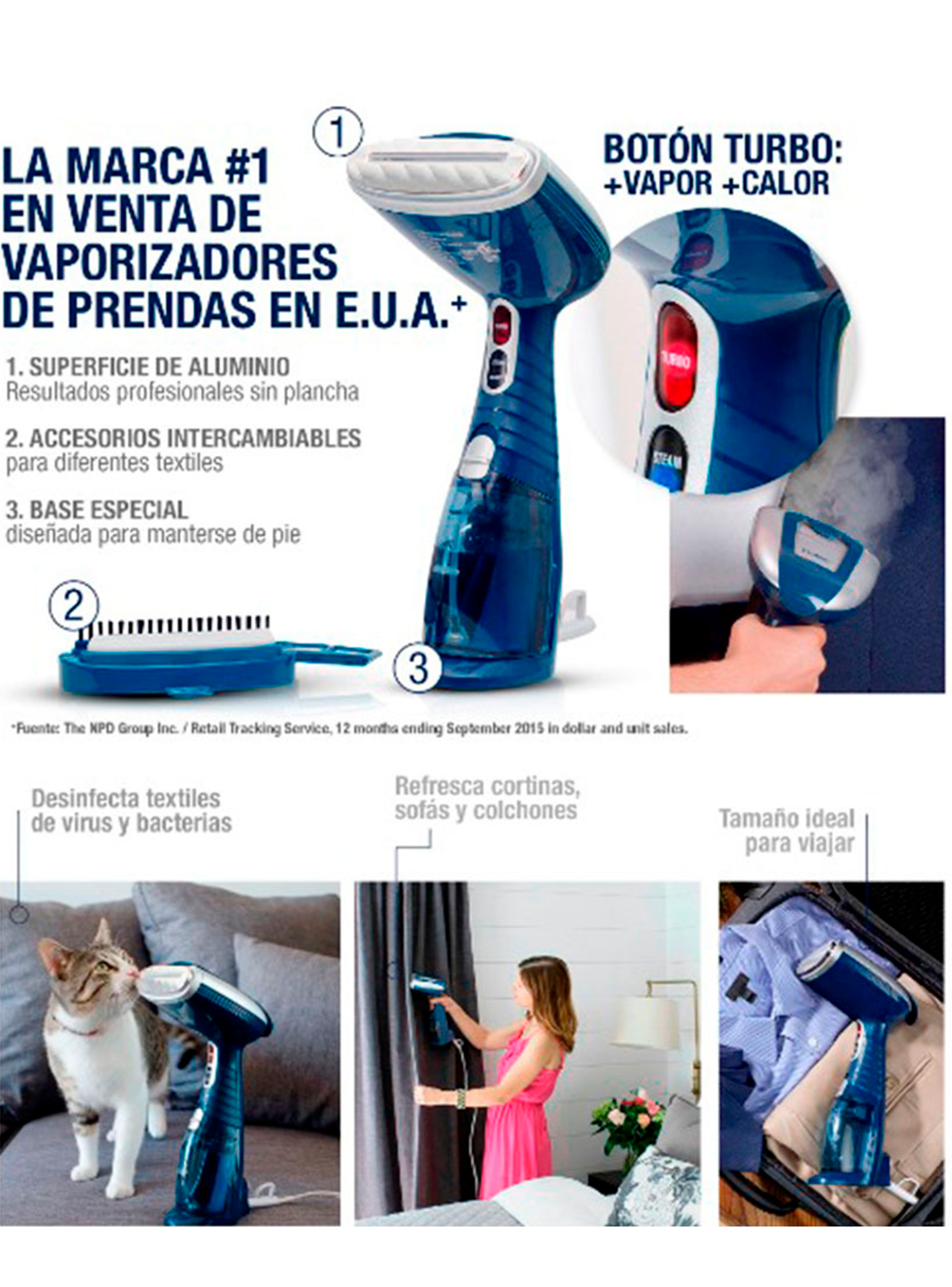 Plancha a Vapor Vertical Conair Extreme Steam GS38-5