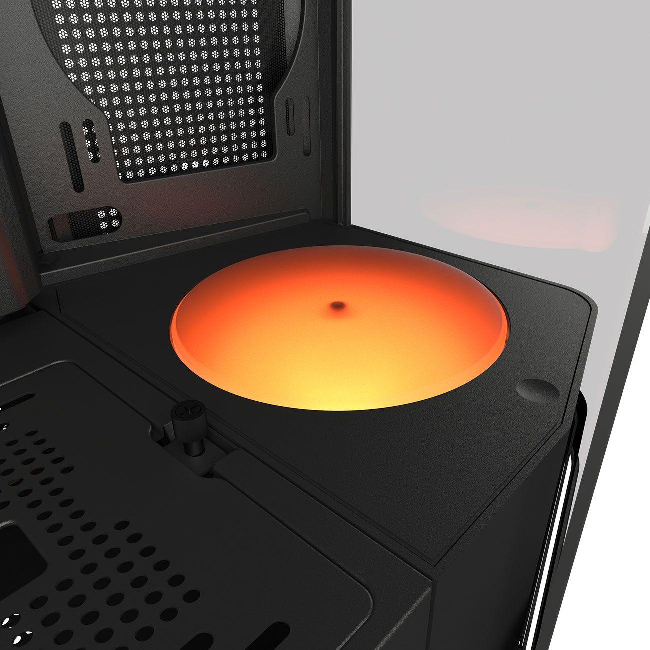 Gabinete Gamer Cougar Fv270 Black 1 Ventilador Incluido-4