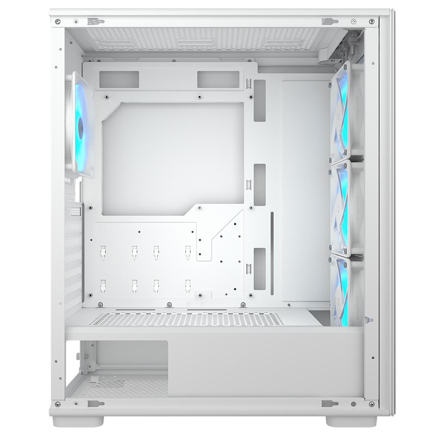 Gabinete Gamer Cougar Mx220 Rgb Blanco, 4 Fans Incluidos-4