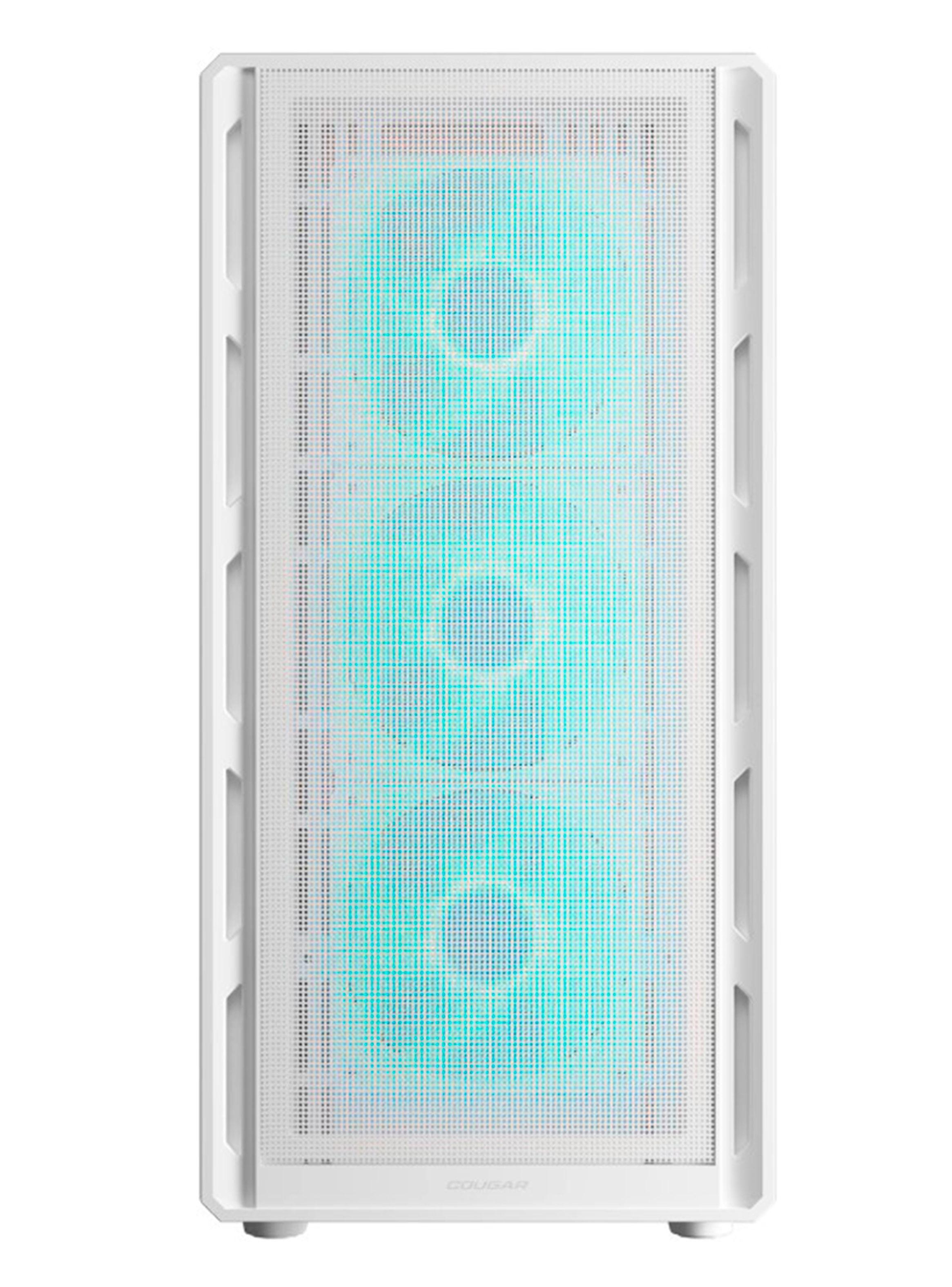 Gabinete Gamer Cougar AIRFACE PURE PRO WHITE 4 ventiladores 120 mm ARGB incluidos-3