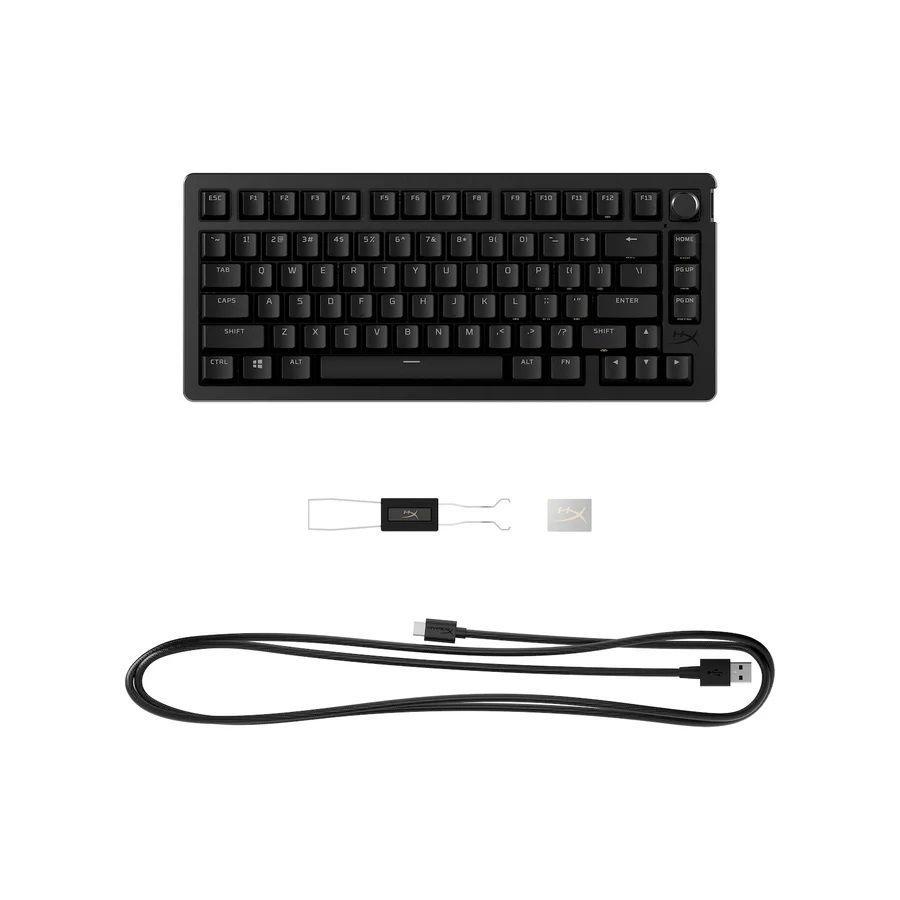 Teclado Mec Gaming Hyperx Alloy Rise 75 Sw Hyperx Red Lineal-2
