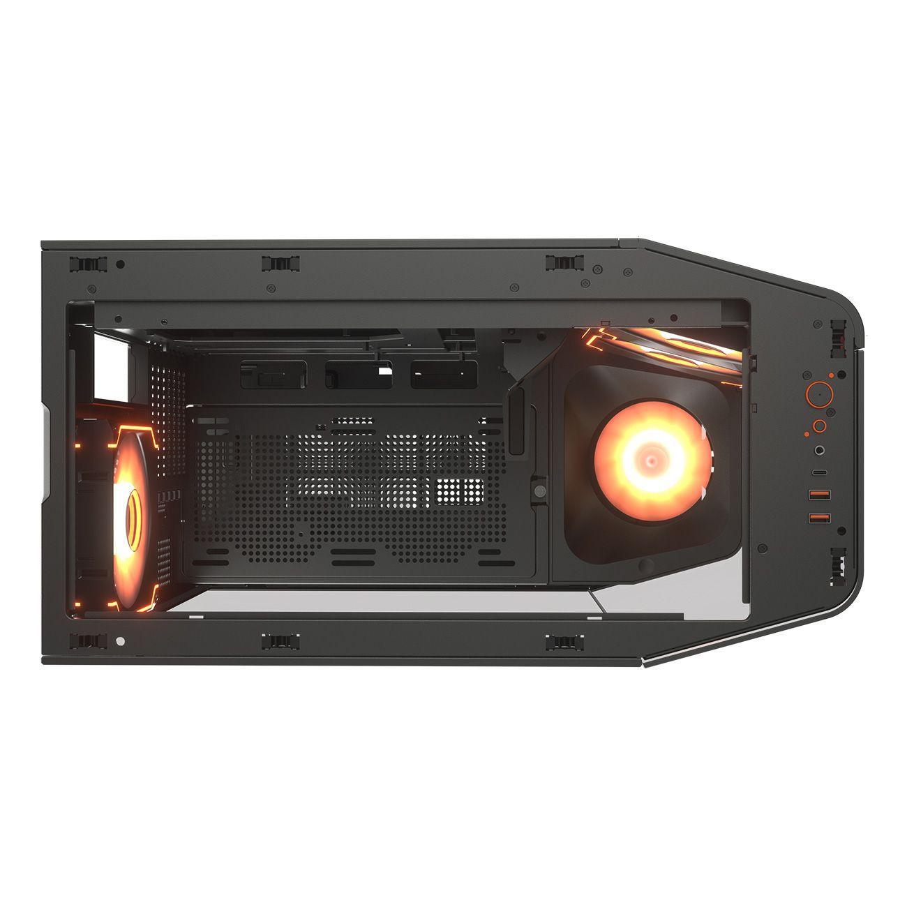 Gabinete Gamer Cougar Fv270 Rgb Black 4 Fans Incluidos-7