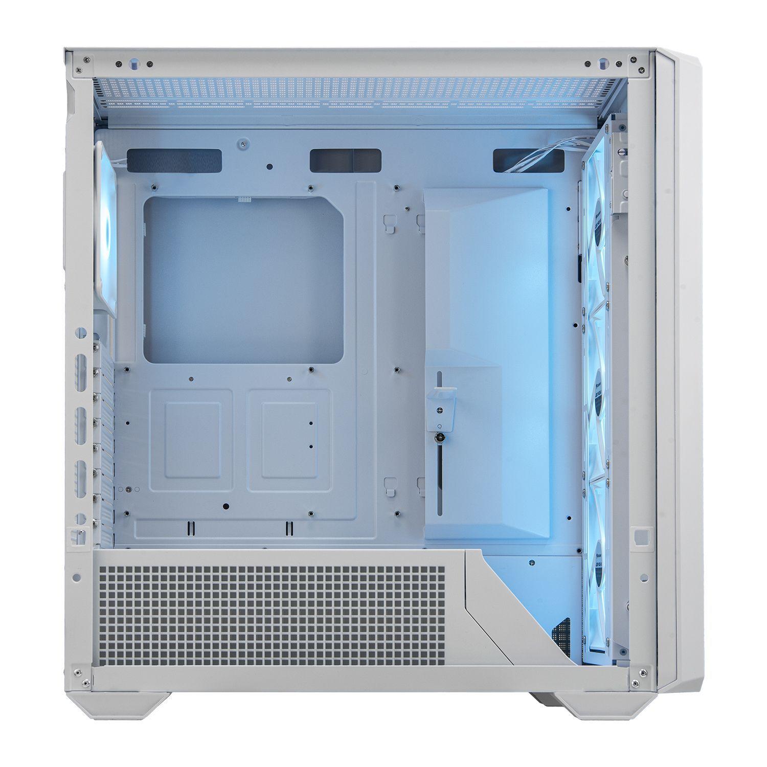 Gabinete Gamers Cougar Mx600 Rgb White 4 Fans Incluidos Argb-5