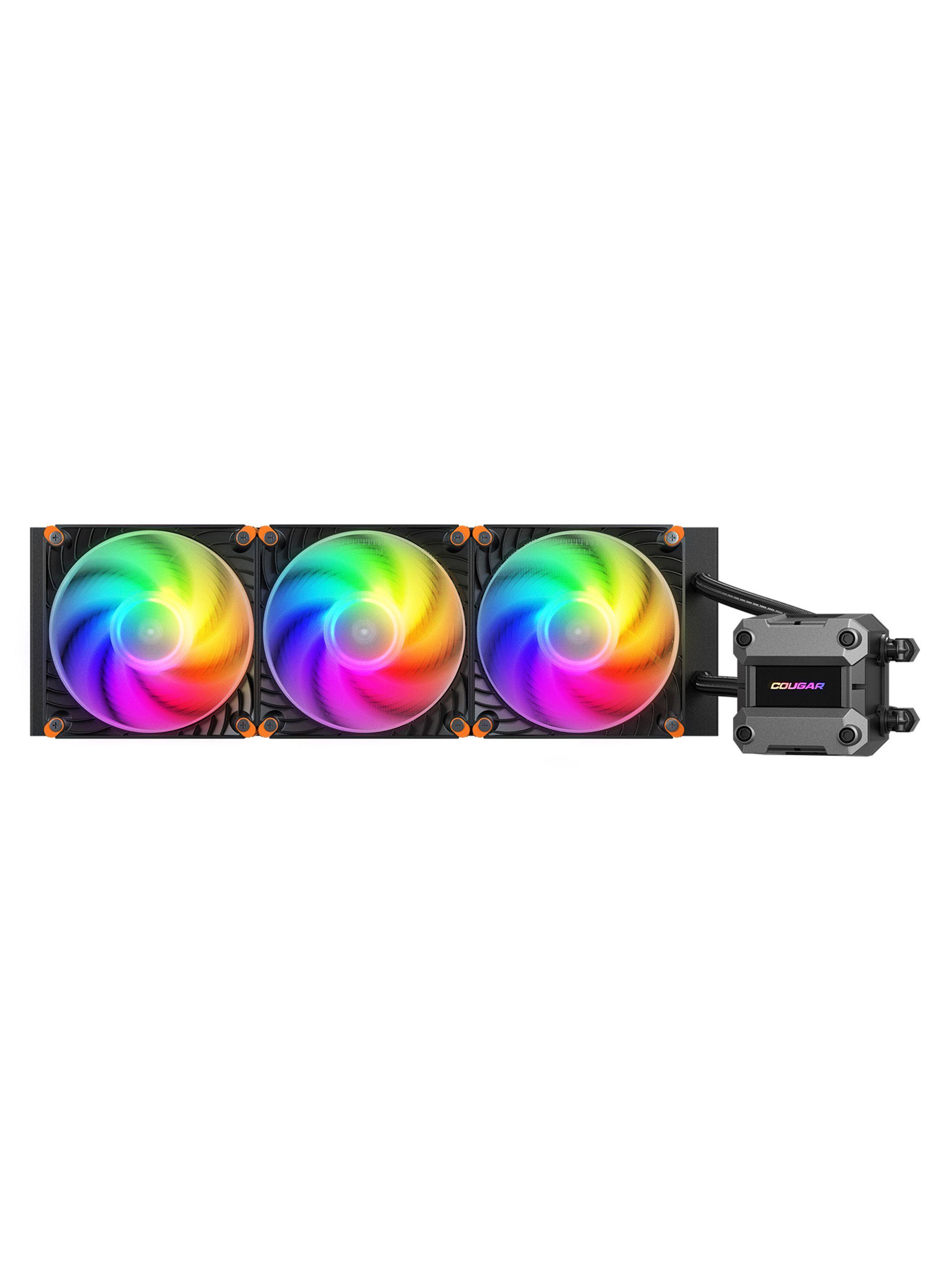 Enfriador Liquido Cougar Poseidon ULTRA ARGB 360 Black-1