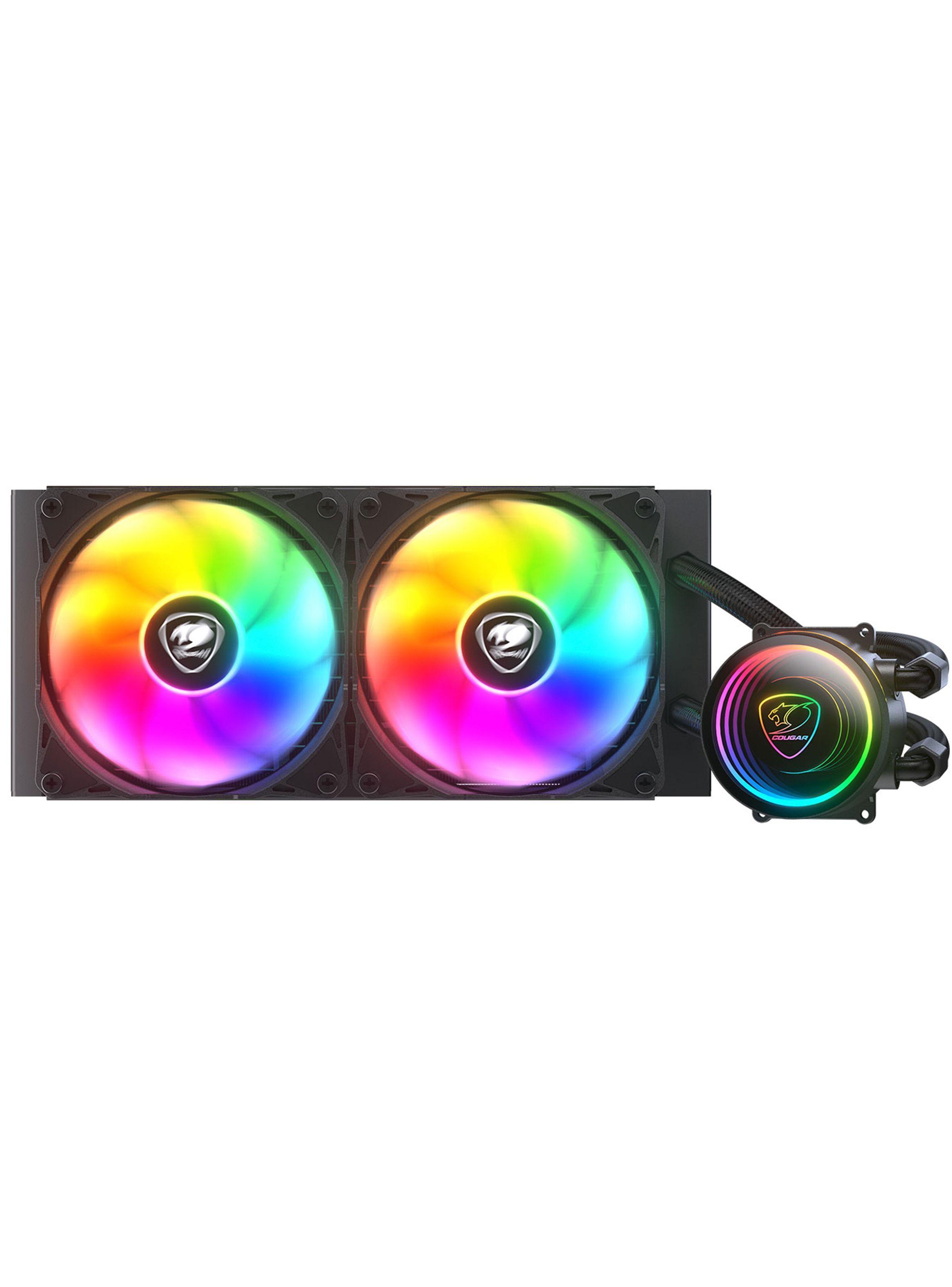 Enfriador Liquido Cougar Poseidon Elite ARGB 240 Black-1