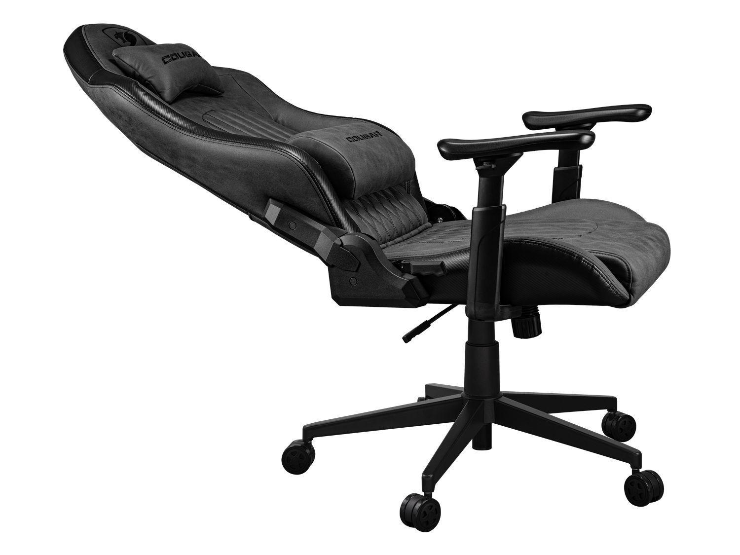 Silla Profesional Cougar Explore Army Jet Gray F-4