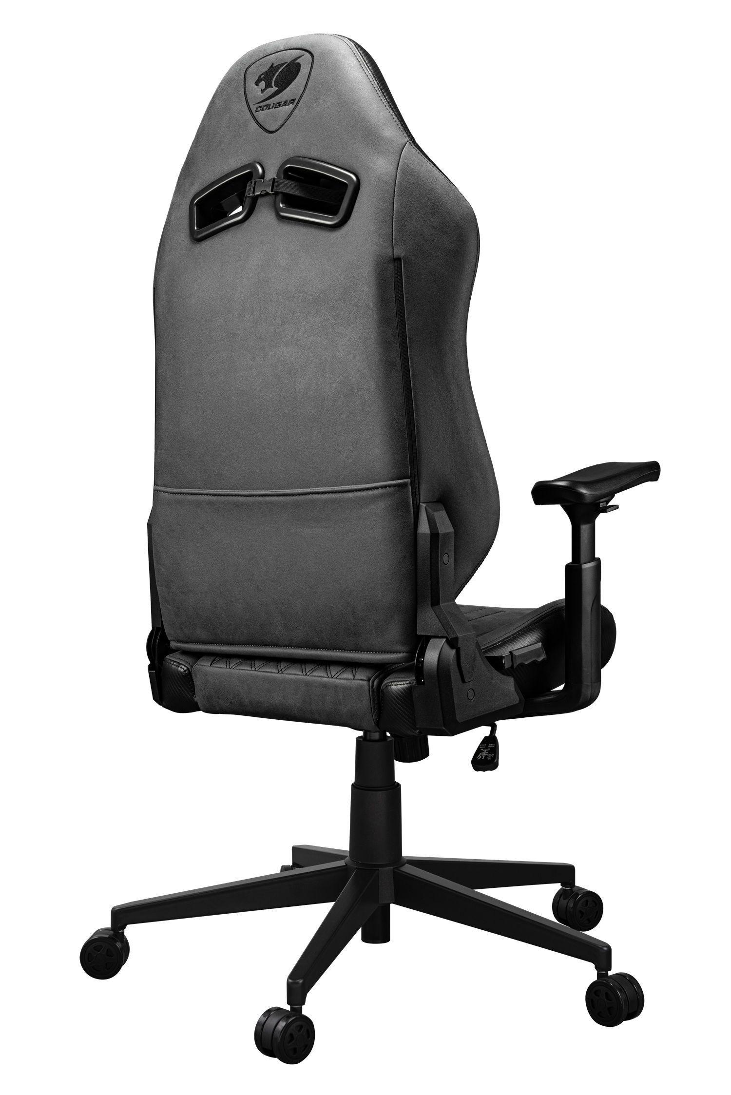 Silla Profesional Cougar Explore Army Jet Gray F-6