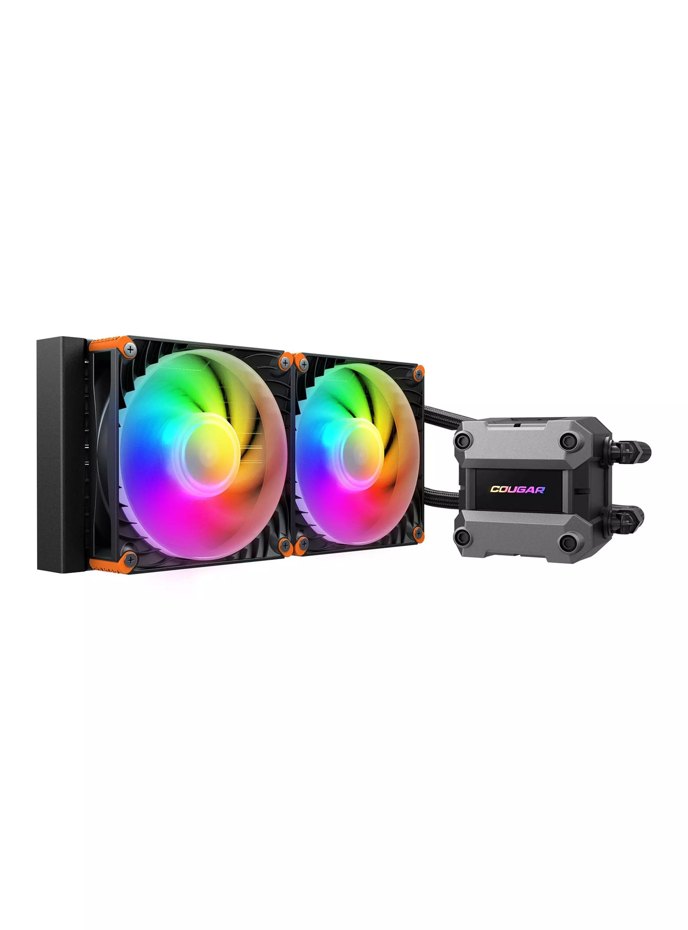 Enfriador Liquido Cougar Poseidon ULTRA ARGB 240 Black-0