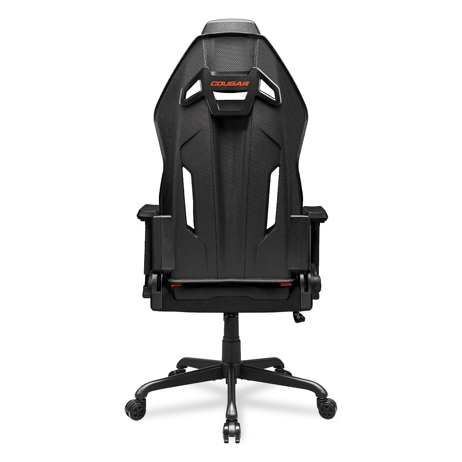 Silla Profesional Cougar Hotrod Orange-3