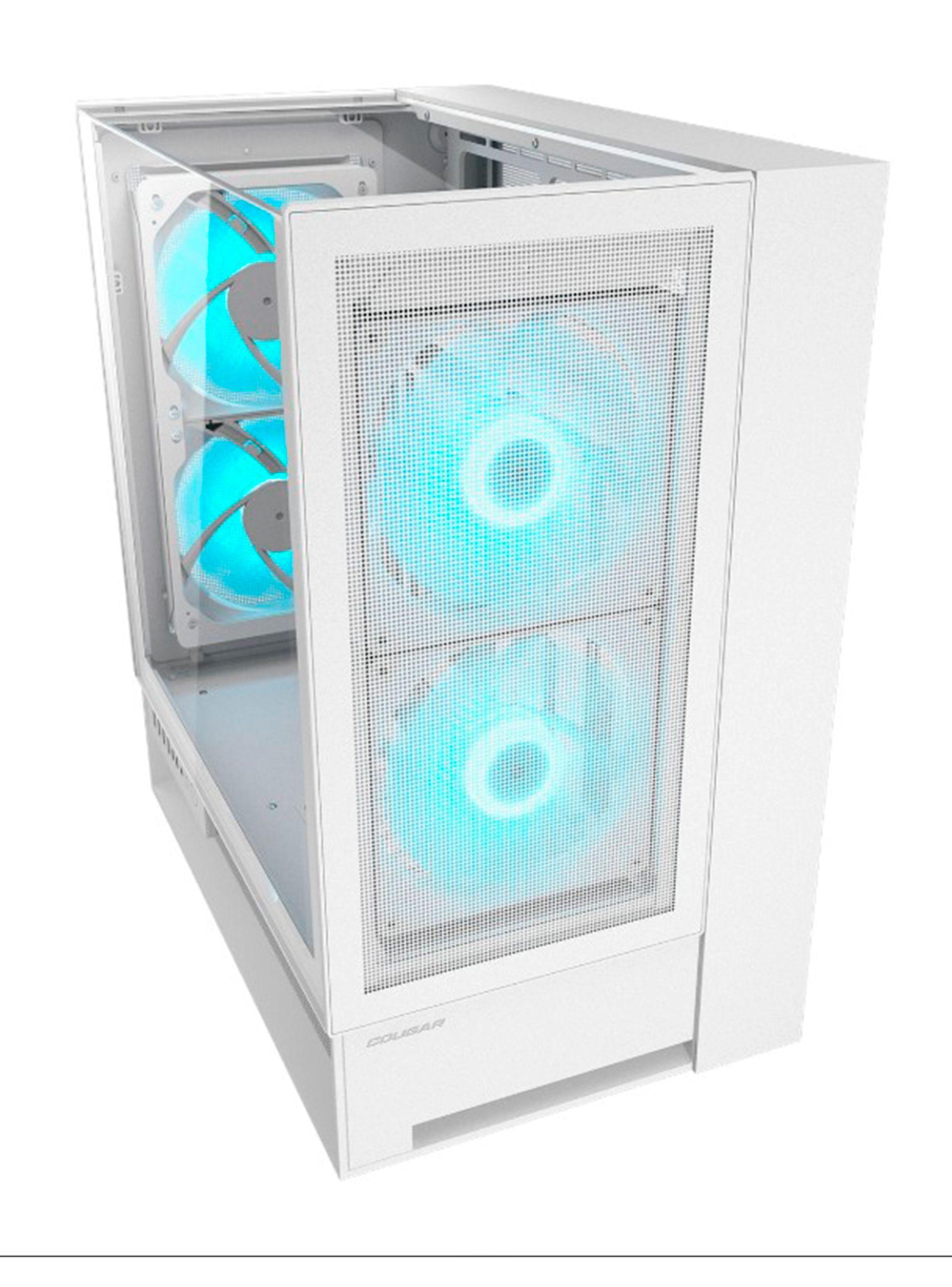Gabinete Gamer Cougar OMNYX WHITE 4 ventiladores 160 mm ARGB incluidos-2