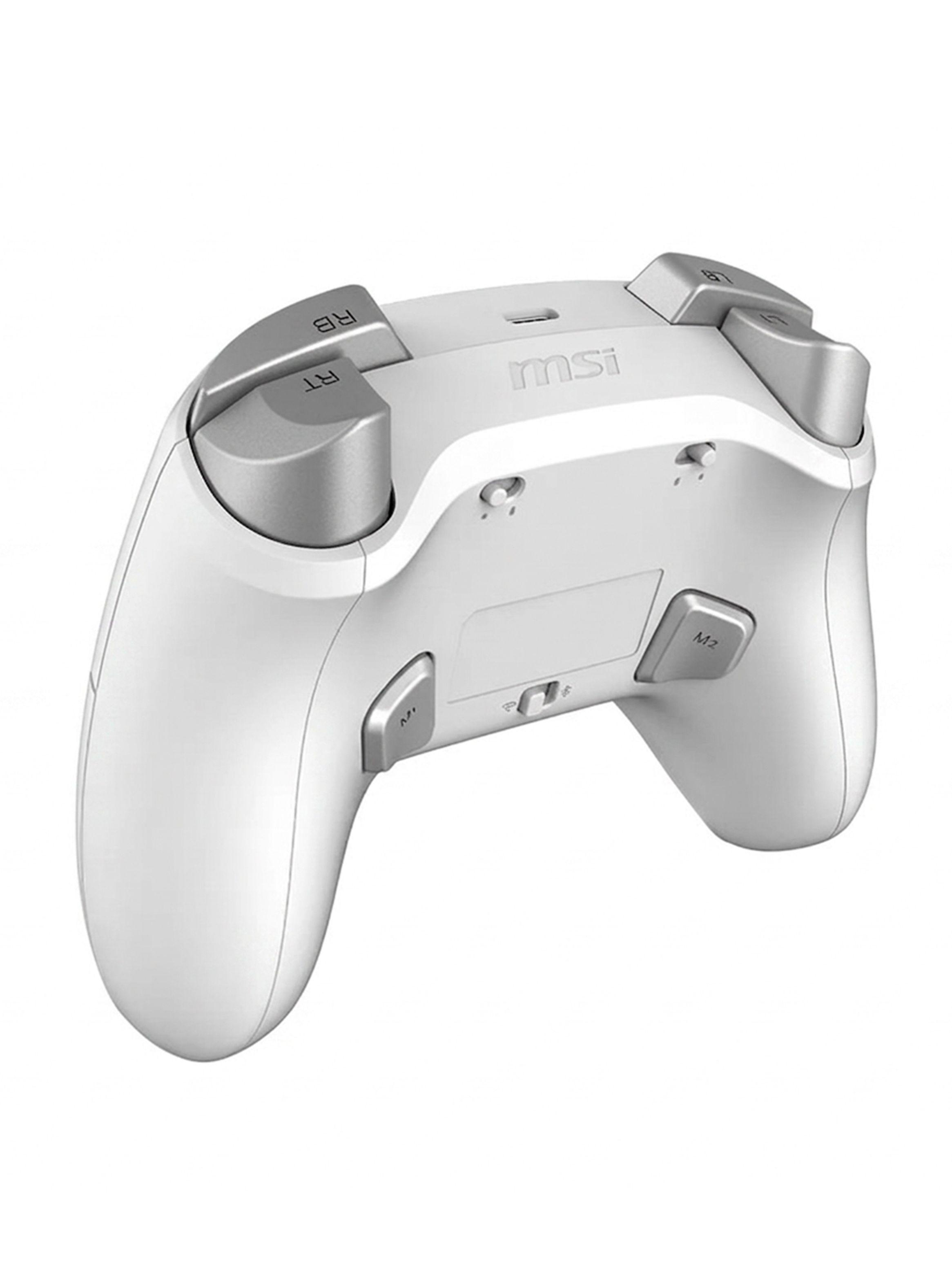 Control Gaming MSI FORCE GC300 W WHITE Wireless y Bluetooth-2