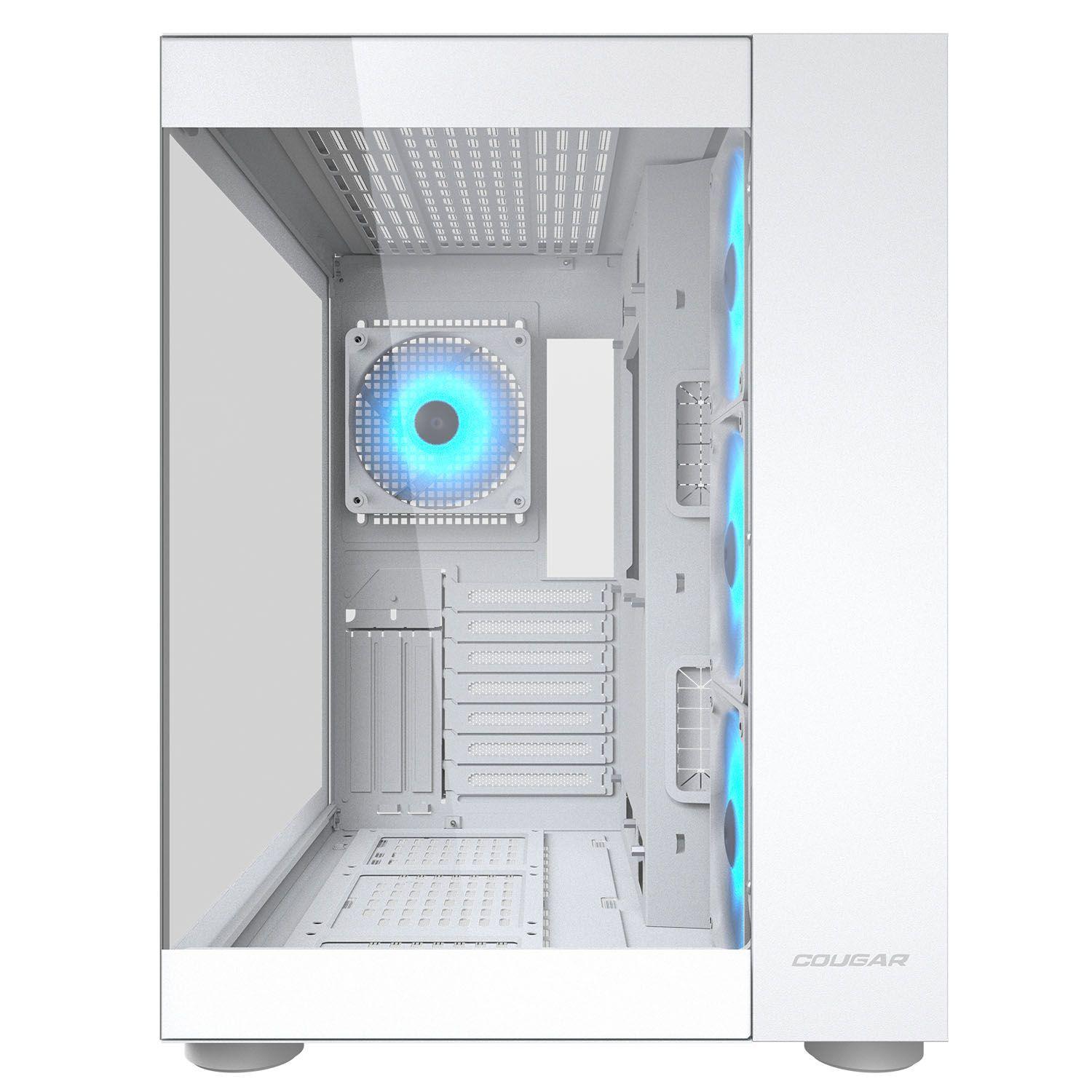 Gabinete Gamer Cougar Fv150 Rgb White 4 fans Argb-2