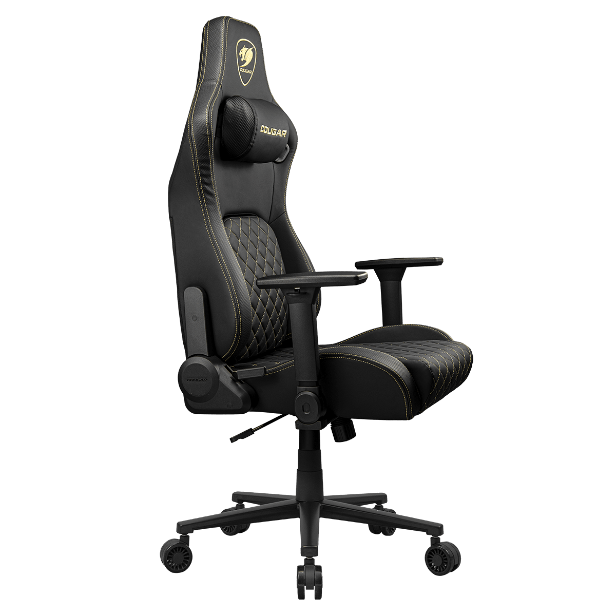Silla Profesional Cougar Defensor Gold Apoyabrazos Plegable-3