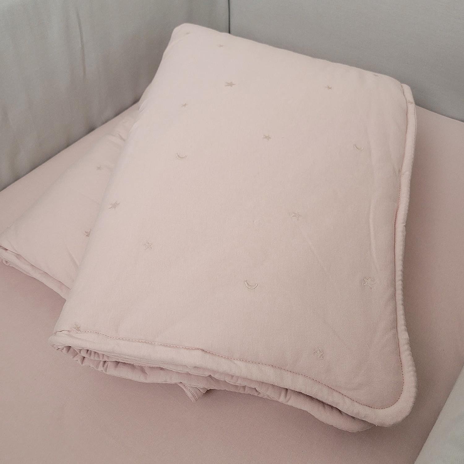 Cobertor Cuna grande Palo rosa-2