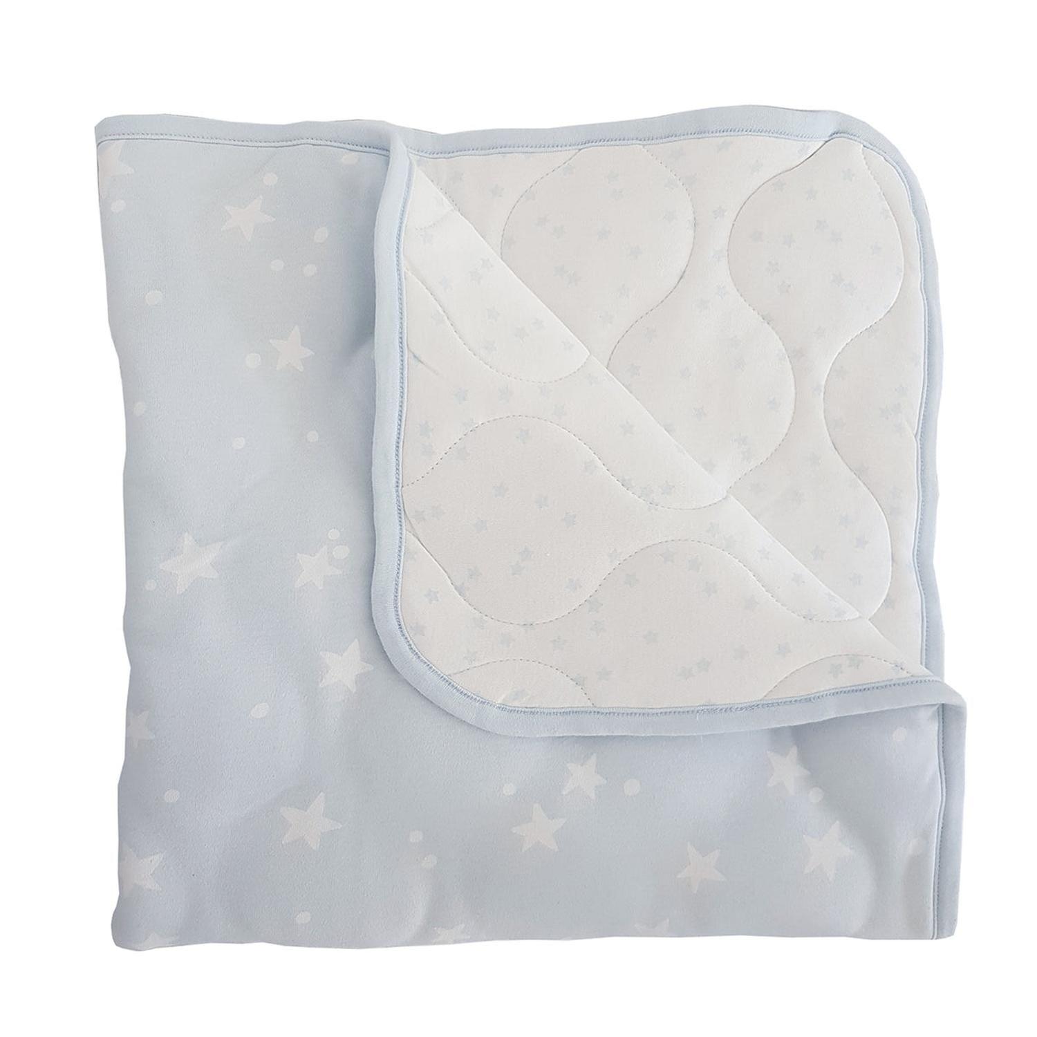 Cobertor colecho o moisés Galaxy Celeste-0