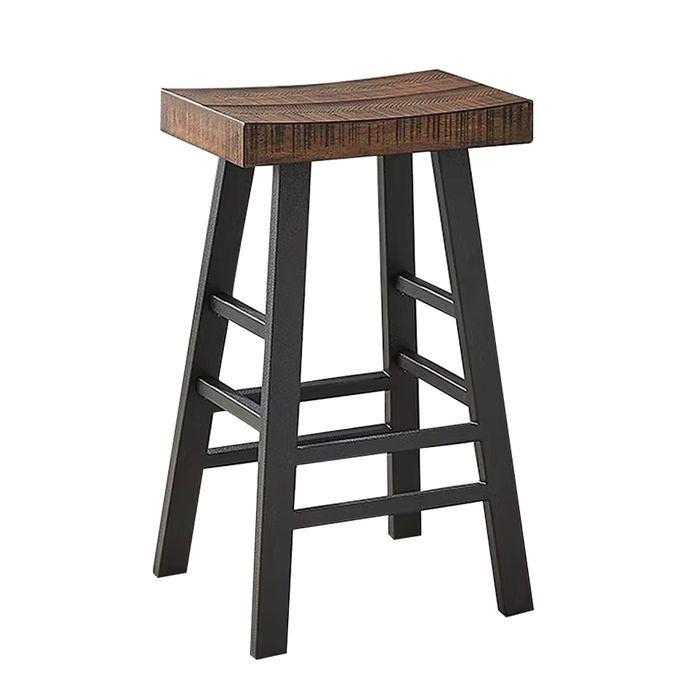 Taburete Walnut Vermont 2 UNIDADES-3