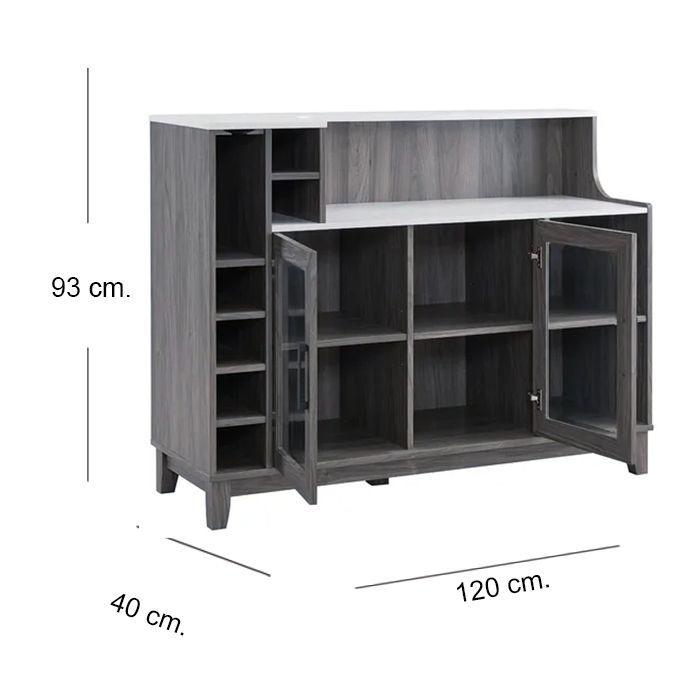Buffet Bar Stone Grey-5
