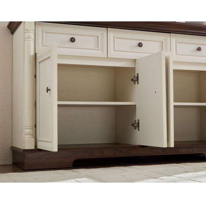 Buffet Gabinete Old Black Color 1,4 m-3