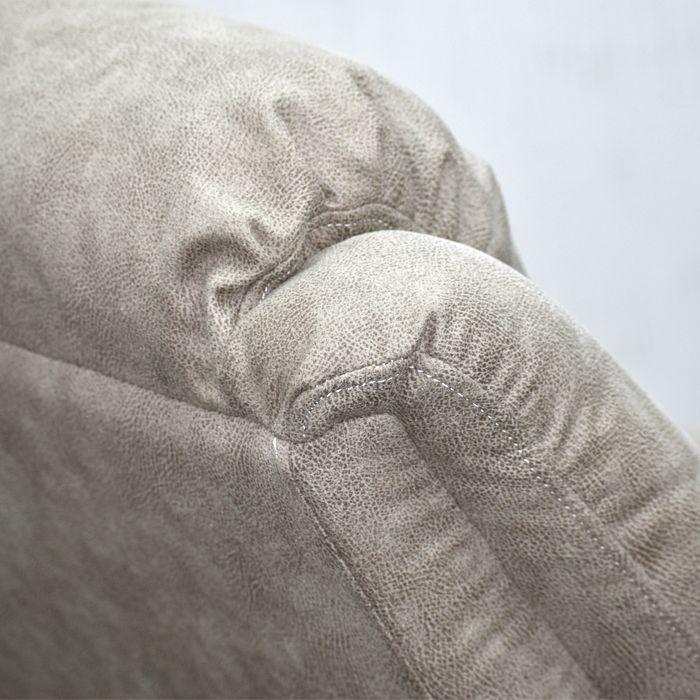 Sofá Reclinable 2 Cuerpos Frankfurt Light Gray-4