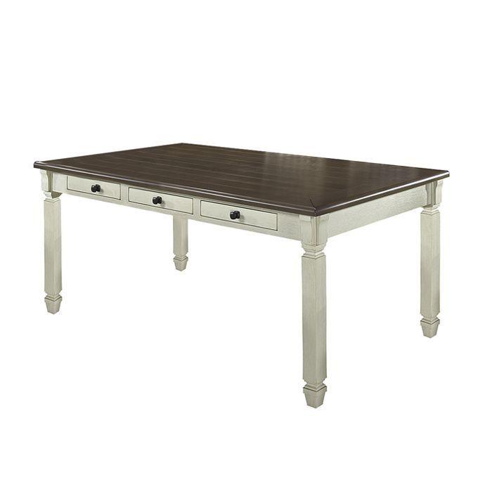 Juego de Comedor 4 Sillas 1 Banqueta Vermont White-2