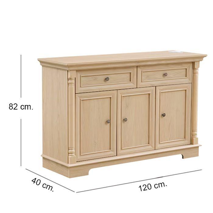 Buffet Gabinete Original Wood 1,2m-5