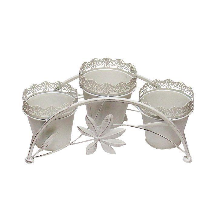 PLANTERO PROVENZAL TRIPLE (40 x 16 x 21 cm)-0