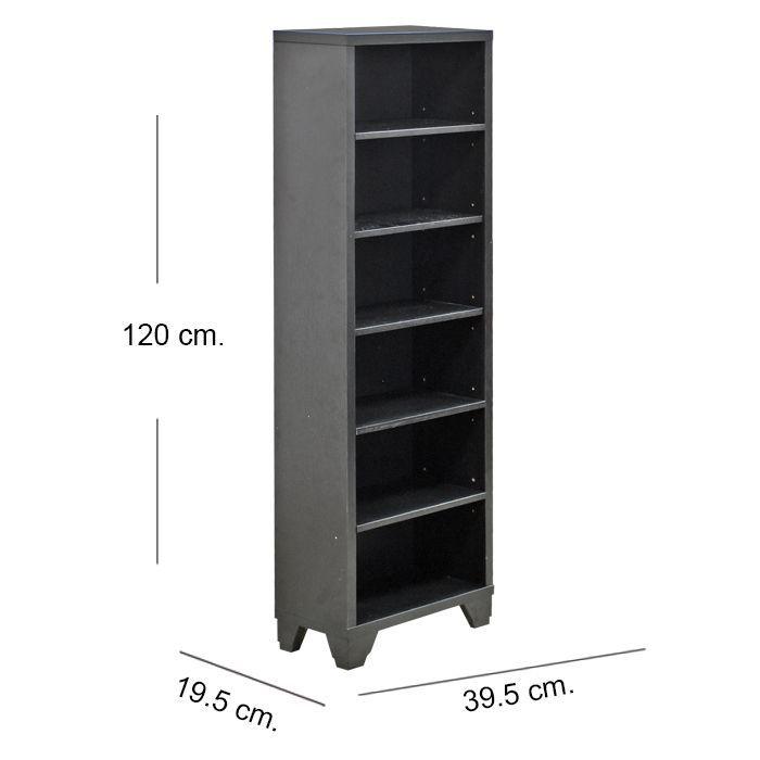 Librero 1.2 Mt Negro-3