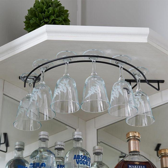 Vitrina Esquinero Bar White DC08-4