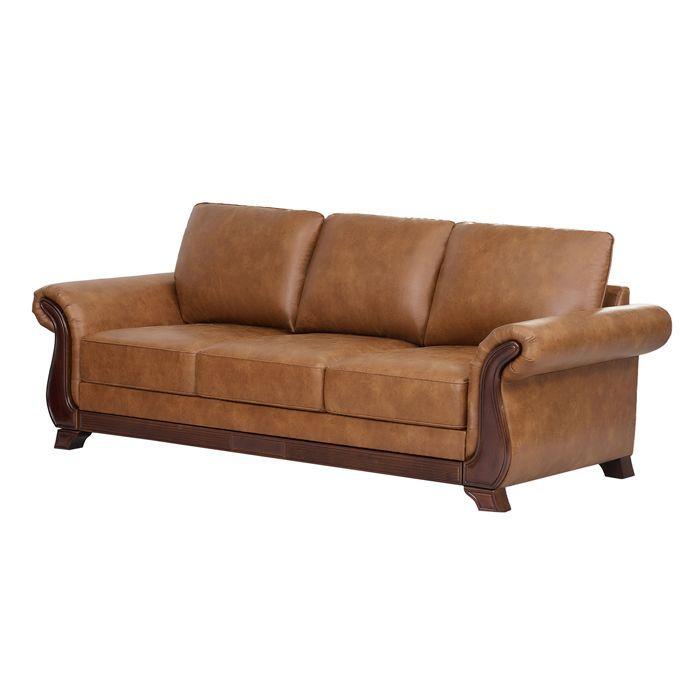 Sofá Wood 3 Cuerpos Brown-3