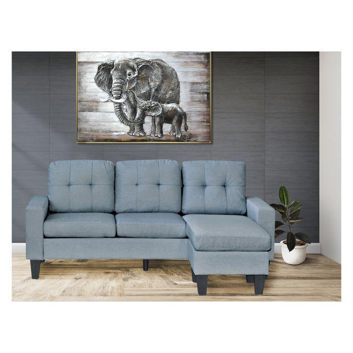 SECCIONAL PALOMINO LINEN16 BLUE (195 x 130 x 98 cm.)-4