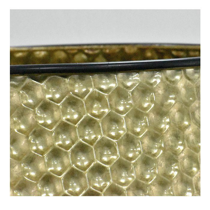 Set 2 Maceteros Gold Base Madera-3