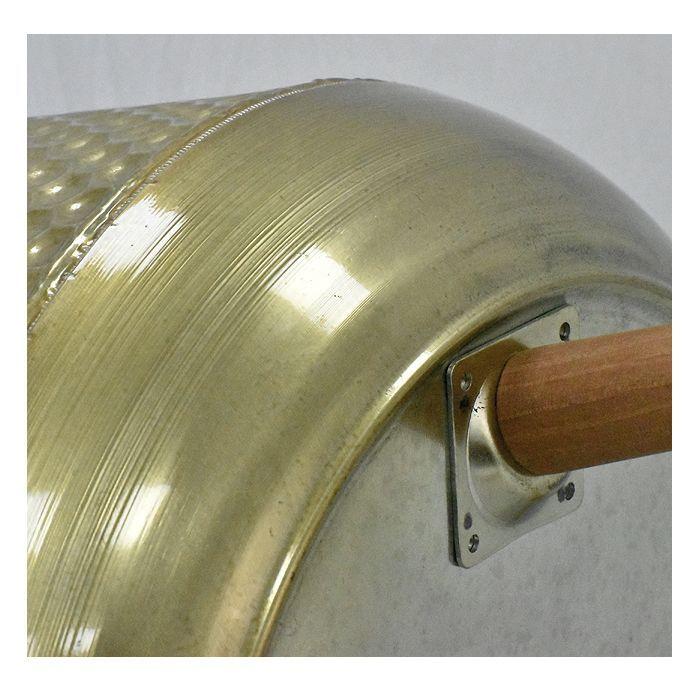 Set 2 Maceteros Gold Base Madera-4