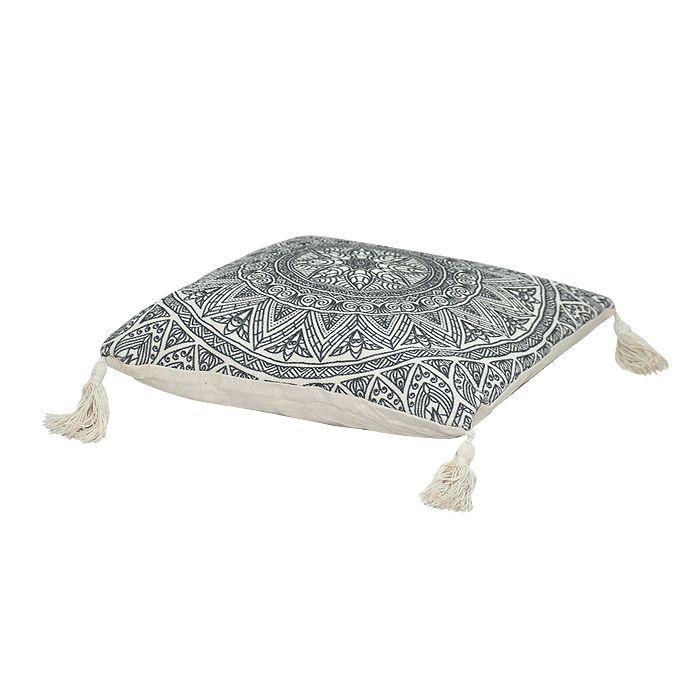 Cojín c/Relleno Cuadrado Mandala-3