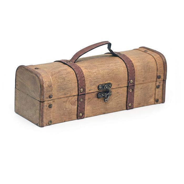 Caja Porta Botella de Madera-1