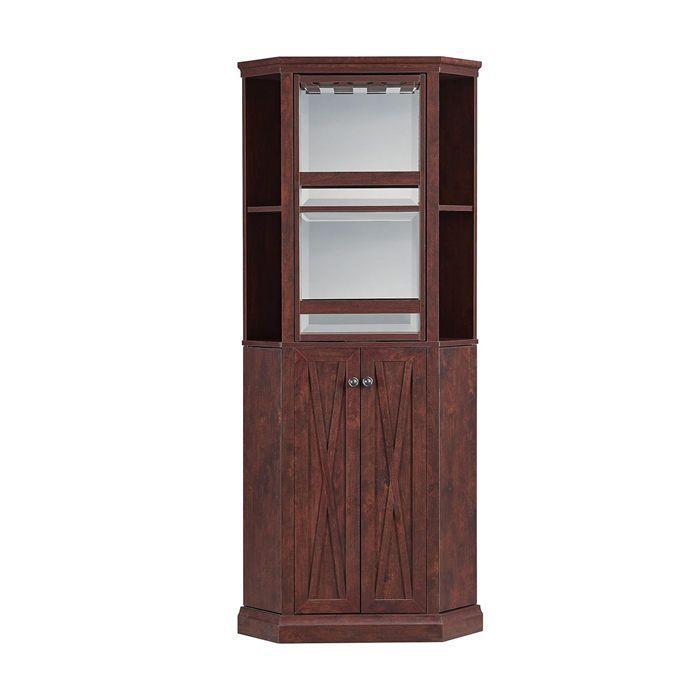 Vitrina Esquinero Mahogamy JZ88-6