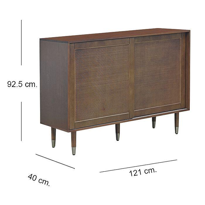 Arrimo Buffet Enjuncado Walnut-6